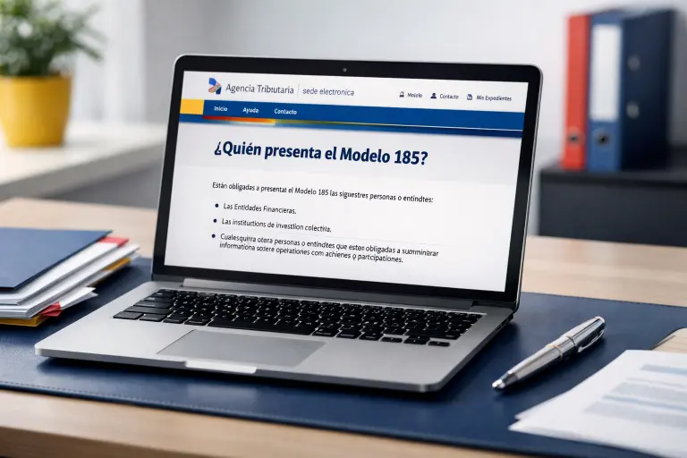 Quien presenta el modelo 185